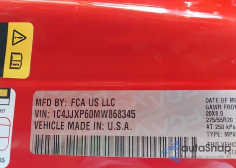 2021 Jeep Wrangler 4Xe Unlimited Sahara 4X4 from USA, damaged, VIN 1C4JJXP60MW868345